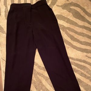 J crew black slacks size 2